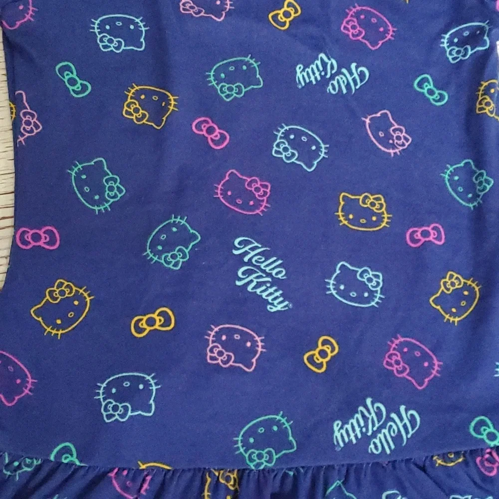 SANRIO HELLO KITTY GIRLS SHORT SLEEVE DRESSES 👩 - Picture 4 of 7